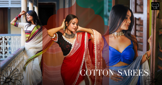 Experience The Elegant Designs Of Traditional Cotton Sarees