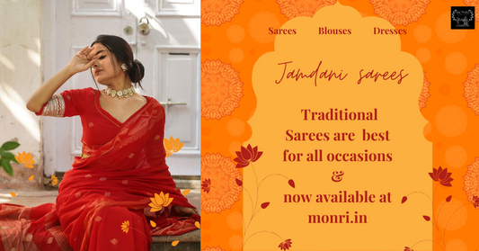 Buy Handwoven Jamdani Saree Crafted By Expert Artisans