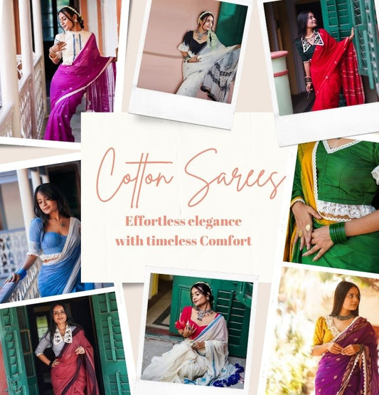 Effortless Elegance: Timeless Comfort & Style Of Cotton saree