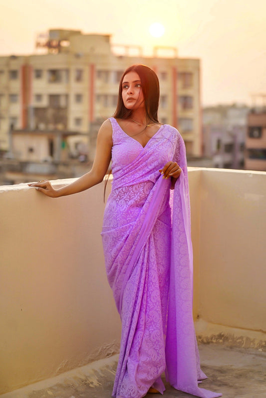 Georgette Saree