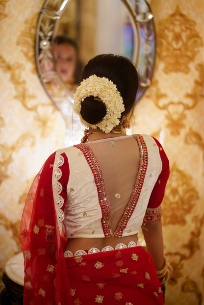 Mumtaz In Red Saree