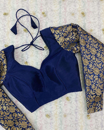 Blue Roshni Art Silk Blouse