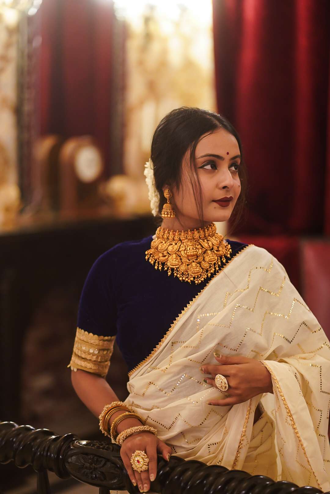 PADMAVATI ( Velvet Blouse )