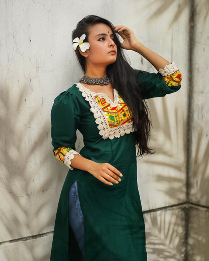 women green kurti image