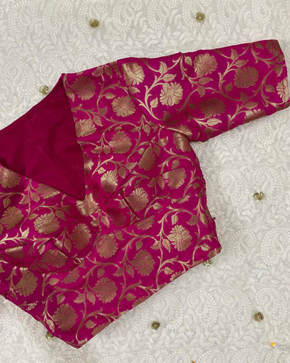 Gulab Brocade Blouse