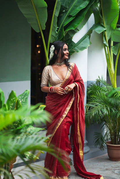 Kanyakumari Handwoven saree