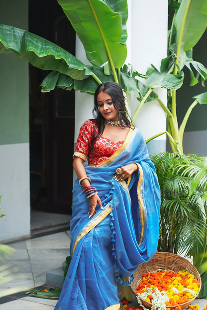 Kancheepuram Handwoven Saree