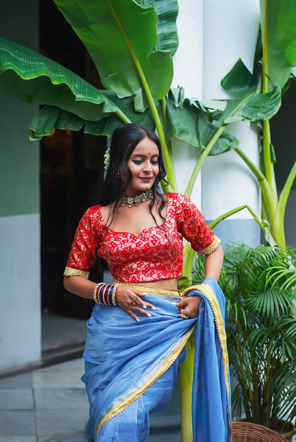 Kancheepuram Handwoven Saree