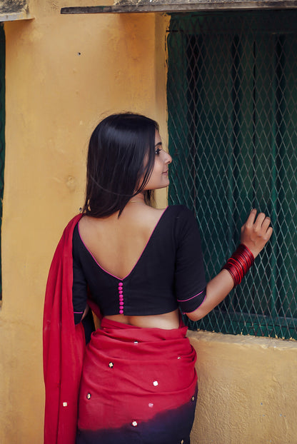 Kala Khatta Cotton Mulmul Saree