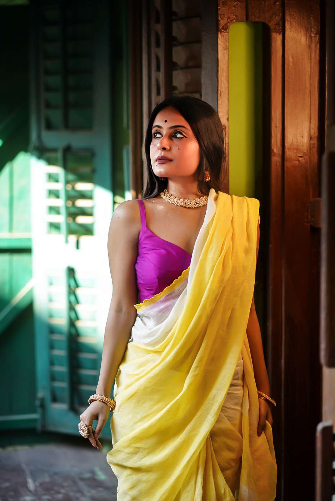 GOLDEN HOUR SAREE