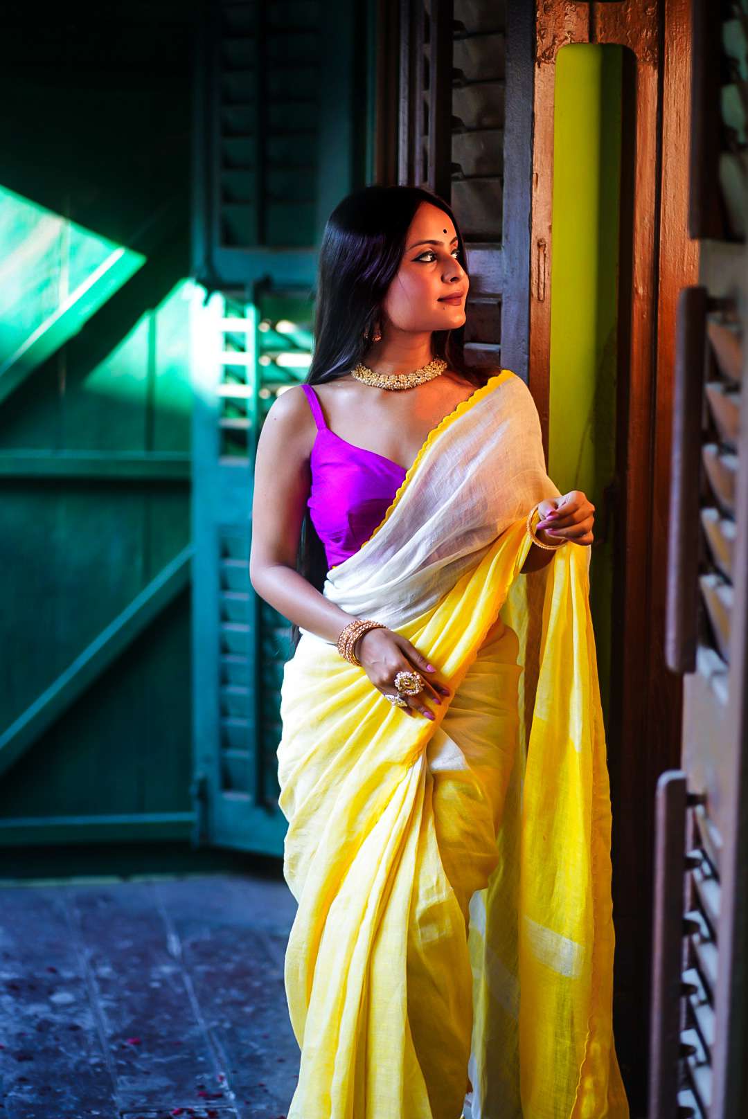 GOLDEN HOUR SAREE