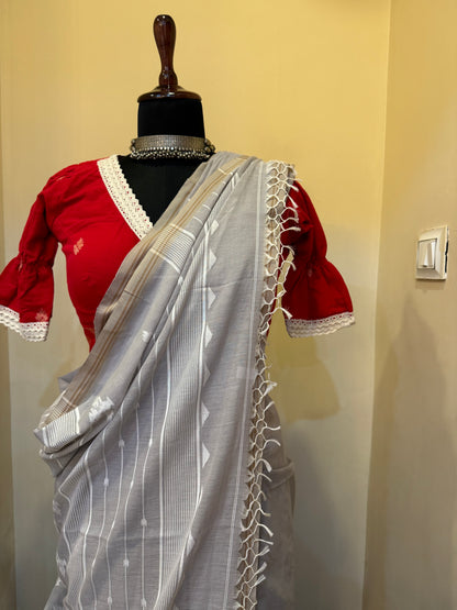 Chand Handwoven Jamdani Saree