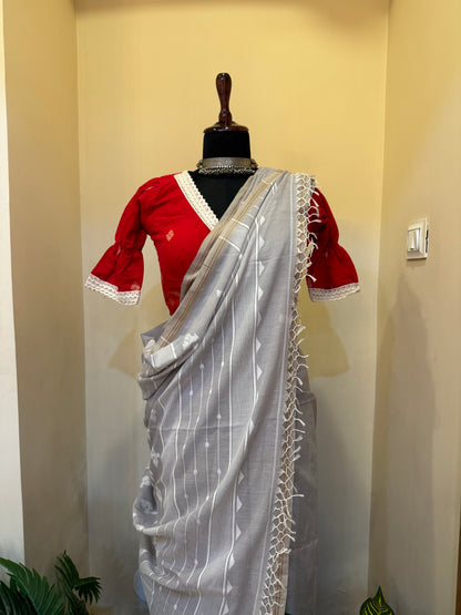 Chand Handwoven Jamdani Saree